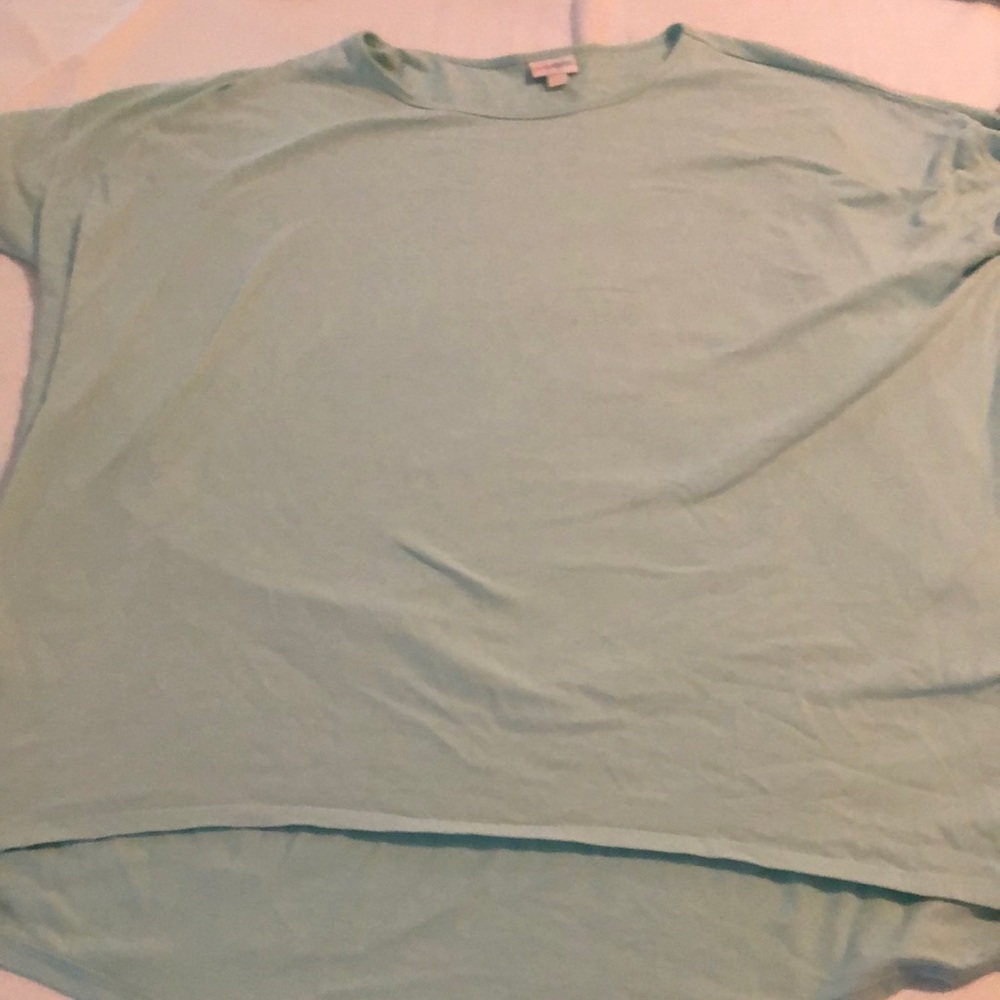LulaRoe Irma mint green
